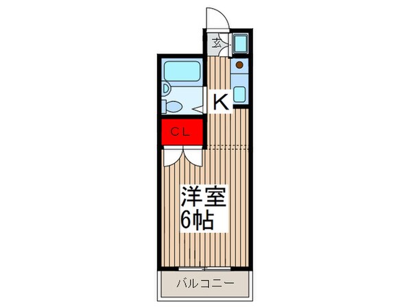 メゾン大洋ＰＡＲＴ２の物件間取画像